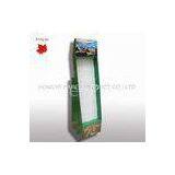 Flooring Corrugated Cardboard Display Stands For Shop Decorative