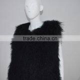 SJ036-01 2017 New Fashion Hipe Length Real Fur Vest for Girl or Women thumbnail-3