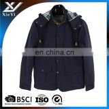 Customizing Casual Men's Medium to Long Outwear Hooded cotton winter Coat ,winter warmer jakcet .
