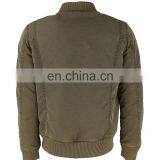 Unisex Nylon Washed Bomber Jacket,custom Wholesale Bomber Jacket thumbnail-3