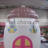 Customized Printed Small Inflatable House With Led Light for Advertising