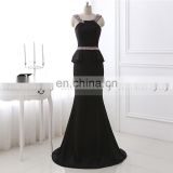Wholesale New Arrival Mermaid Beaded Black Evening Gowns Evening Dresses LX311