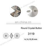 DZ-3119 Pointed Sew on Rivoli Glass Buttons for Clothing thumbnail-1