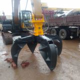 Hydraulic Excavator Rotating Orange Peel Grapple for PC360