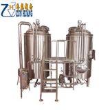 ZHET- 500L Barley Malt Fermented Equipment Draft Beer Brewing Equipment for Sale thumbnail-4
