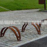 Public Steel Bike Rack Corten Bicycle Racks thumbnail-4