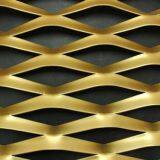 Aluminum Expanded Metal Facade Mesh With Various Colors and Hole Shapes thumbnail-4