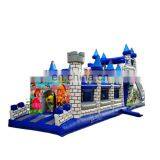 Kids Outdoor Princess Inflatable Bouncy Castle Obstacle Course for Sale thumbnail-2