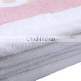 Recycling Cartoon Cute Plush Rainbow Unicorn Sherpa Throw Blanket for Girls thumbnail-6
