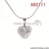 Diamond Heart Necklaces Owl Necklace thumbnail-1