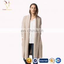 Длинный светло-зеленый джерси, желтый вязаный кардиган для женщин thumbnail-1