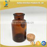 125ml Amber Reagent Glass Bottles With Cork thumbnail-4