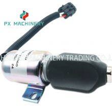 332/J5060 332J5060 Fuel Solenoid for Perkins JCB JS130 JS160 JS180 JS240 JS260 JS330 thumbnail-1