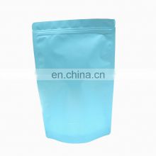 Plastic Bag Packaging Clear Plastic Stand Up Pouch Quad Seal Zipper Bag Packaging Manufactures Zipper 8 Side Seal Block Bottom