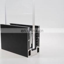 ZHONGLIAN 6063 Aluminium Profile Aluminum Glass Rail Extrusion For Stairs thumbnail-5