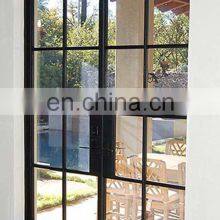 Patio Security Decorative Wrought Iron Slim Doors Home Entrance Black Front Entry Door thumbnail-5