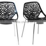 Restaurant Furniture Lovie Side Chair Plastic ABS Dining Chair thumbnail-1