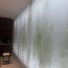 Office Hotel Decorative Ribbed Tempered Glass Partition Reeded Shadow Fluted Curtain Wall Glass thumbnail-2