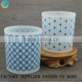 Hot Sale Candle Jar / Glass Candle Honder /print Pattern OEM & ODM