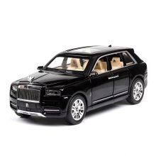 Wholesale 1:24 Scale Cullinan Pull Back Die Cast Toy Cars With 6 Open Door Alloy Car Toy Model For Kid thumbnail-4