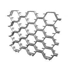 Stainless Steel Hexsteel Mesh for Refractory Linings In Boiler Flue