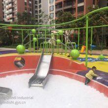 Stainless Steel Slide Production, Non-standard Slides, Customized Iron Combination Non-powered Amusement Equipment for Communities and Parks thumbnail-2