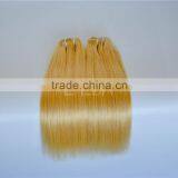 Dark Ash Blonded Virgin Asian Remy Hair Golden Blonde Remy Hair Weft Supplier's Choice thumbnail-5