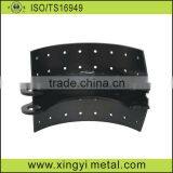 top quality asbestos-free lined brake shoes/VOLVO BENZ brake shoe