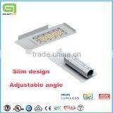 Angle Adjustable 100lm/w 60w Led Street Light