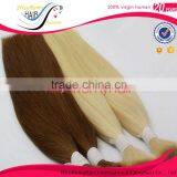 Wholesale Top Quality Double Drawn Hair Extensions 100% Virgin Human Hair Brazilian Hair Bulk thumbnail-1