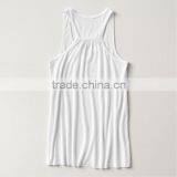 Hotsale White Cartoon Printing 100 Cotton Tank Top for Women thumbnail-4