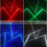 DMX512 10W 2-Head Quad RGBW Roller Led Scanner Stage Beam Light thumbnail-5