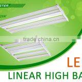 FREE SHIPPING Led Linear High Bay Light for LED Warehouse Lighting With 80W 160W 200W 320W 4000K 5000K 120-277V
