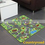 Printed Car Town Carpet With Great Price thumbnail-3