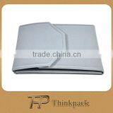 Grey Velvet Necklace Wallet