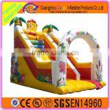 Funny Carton Design Inflatable Plastic Dry Slide thumbnail-3