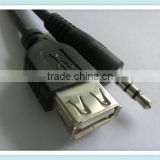 good quality and high speed USB feMale to 5V DC 3.5mm Barrel Connector Power Cable