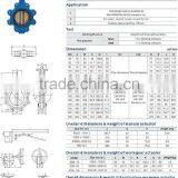 OEM Chinese Manufacturers JIS DPS Wafer Lug Double Eccentric Flanged Butterfly Valve thumbnail-4
