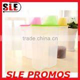 Stocked Wholesale Plastic Food Container,Hot Sale Top Quality Promotional Food Jar,Airtight Rice Storage With Measurement Cup thumbnail-2