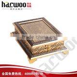 2014 High Grad Made in China Customized Wooden Quran Box With Metal Quality Choice