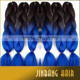 New Premium Hot Selling Best Quality 100g 24inch High Temperature Synthetic Ombre Jumbo Braid thumbnail-2