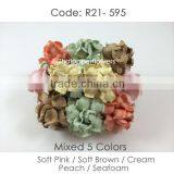 Handmade Mulberry Paper Flower, Wedding Party, Scrap-booking Crafts, Wholesale 21/595 thumbnail-1