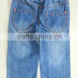 Cheap Hot Selling Small Boy Jeans Orange Waist Strap Jeans thumbnail-2