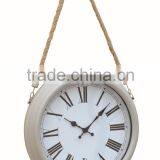 Retro Rope Metal Decorative Wall Mounted Clock thumbnail-1