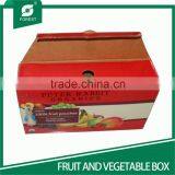 2016 PRINTED APPLE FRUIT PACKAGING BOXES SUPPLIER