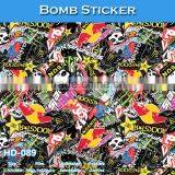 HD-084 CARLIKE High Quality Lovely Graffiti Sticker Bomb thumbnail-6