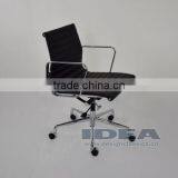 Replica EA117 Charles Office Chair - Black Color Genuine Leather thumbnail-1
