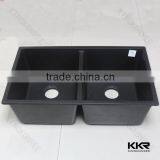 KKR Italian Vessel Sinks Artificial Stone Marble Kitchen Sink thumbnail-5