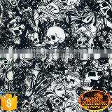 Factory Outlet Dazzle Graphic Skull Heads No.DGMA23-1 Water Transfer Film Printer Hydro Dipping Film