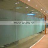 Frameless Glass Office Partition Living Room Partiton Laminated Safety Glass Types of Partition Walls thumbnail-3